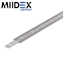 Diffuseur transparent pour profilé 15.4mm pour bandeaux LED - 2 mètres MIIDEX LIGHTING