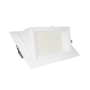 Projecteur LED rectangulaire inclinable blanc 32/38W MIIDEX LIGHTING