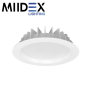 Downlight LED fixe rond blanc 25-30W Ø195mm MIIDEX LIGHTING