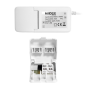 Downlight LED fixe rond blanc 18W Ø225mm - réglable CCT 3000 à 6000K MIIDEX LIGHTING