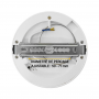 Downlight LED fixe rond blanc 6W Ø125mm - réglable CCT - diamètre de perçage ajustable MIIDEX LIGHTING