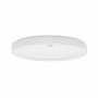 Downlight LED fixe rond blanc 18W Ø230mm - CCT - diamètre de perçage ajustable - détecteur IR MIIDEX LIGHTING
