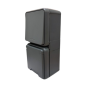 Va-et-vient + prise 2P+T 16A vertical anthracite IP44 OXXO EUR'OHM