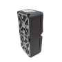 Va-et-vient + prise 2P+T 16A vertical anthracite IP44 OXXO EUR'OHM