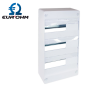 Coffret plastique 3 rangées 39 modules blanc EUR'OHM