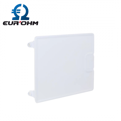 Porte blanche pour coffret 1 rangée 13 modules EUR'OHM