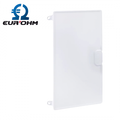 Porte blanche pour coffret 3 rangées 39 modules EUR'OHM