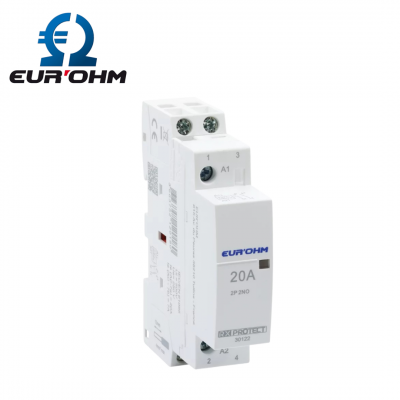 Contacteur bipolaire 2 pôles - 20A - 2NO EUR'OHM