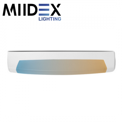 Réglette LED salle de bain avec interrupteur ON/OFF - CCT - 8W MIIDEX LIGHTING