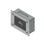 Tête de lecture plate encastrée antivandale en inox Vigik+/résidents URMET