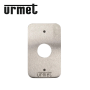 Façade en inox poteau technique pour lecteur T25 60x100mm URMET