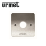 Façade en inox boîte d'encastrement pour lecteur T25 90x90mm URMET