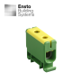Bloc de jonction vert/jaune conducteurs alu/cuivre 50 mm² ENSTO