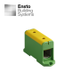 Bloc de jonction vert/jaune conducteurs alu/cuivre 35-240mm² ENSTO