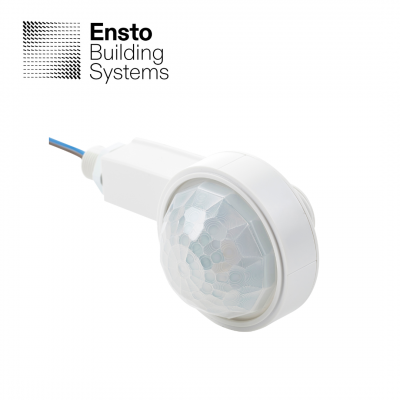 Luminaire équipé d’un détecteur de présence PIR haute sensibilité pour montage encastré au plafond ENSTO