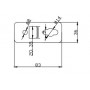 Pattes de fixation INOX 316 pour coffret INOX IDE