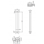 Pied support pour station de chargement ENSTO