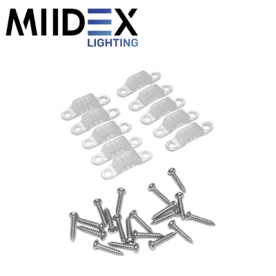 Cavalier + vis pour bobines LED 2835 - lot de 10 MIIDEX LIGHTING