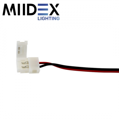 Câble connecteur pour bandeaux LED 10mm monochrome MIIDEX LIGHTING