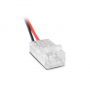 Câble connecteur double rapide pour bandeaux LED 10mm monochrome IP54 MIIDEX LIGHTING