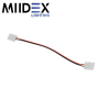 Câble connecteur double rapide pour bandeaux LED 8mm monochrome IP20 MIIDEX LIGHTING