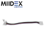 Câble connecteur double rapide pour bandeaux LED 12mm RGB + blanc IP20 MIIDEX LIGHTING