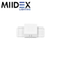 Connecteur droit de jonction pour bandeaux LED 12mm RGB + blanc IP67 MIIDEX LIGHTING