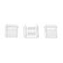 Connecteur droit de jonction pour bandeaux LED 12mm RGB + blanc IP67 MIIDEX LIGHTING