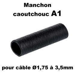 Manchon caoutchouc A1 pour câble de 1,75 à 3,5mm Hilpress
