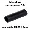 Manchon caoutchouc A0 pour cable de 1.25 à 3mm Hilpress