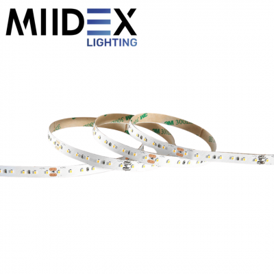 Ruban LED blanc 5 mètres 120LED 10W 4000K 24V IRC80 IP20 MIIDEX LIGHTING