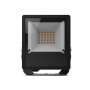 Projecteur LED LUMOS LITE extérieur noir 10W CCT étanche IP65 MIIDEX LIGHTING