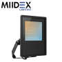 Projecteur LED LUMOS LITE extérieur noir 20W CCT étanche IP65 MIIDEX LIGHTING
