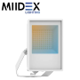 Projecteur LED LUMOS LITE extérieur blanc 50W CCT étanche IP65 MIIDEX LIGHTING