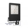 Projecteur LED LUMOS PRO extérieur noir 100W CCT étanche IP65 MIIDEX LIGHTING