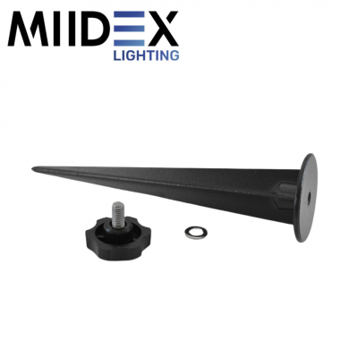 Piquet de fixation pour projecteur LED - sachet de 10 MIIDEX LIGHTING
