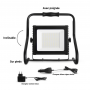 Projecteur LED LUMOS portatif orientable 10W 6000K étanche IP44 MIIDEX LIGHTING