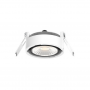 Spot LED ÉCLAT II rond inclinable CCT 6W étanche IP65 MIIDEX LIGHTING