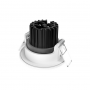 Spot LED ÉCLAT II rond inclinable CCT 8W étanche IP65 MIIDEX LIGHTING