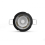 Spot LED ESA noir avec détecteur IR - dimmable - CCT 6W étanche IP65 MIIDEX LIGHTING