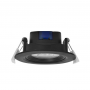 Spot LED CARAT noir orientable 5W 4000K étanche IP20 MIIDEX LIGHTING