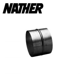Raccord circulaire mâle en acier galvanisé Ø80 à 160mm NATHER