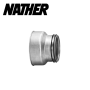 Réduction circulaire femelle/mâle en acier galvanisé avec joint Safe Ø80/76mm NATHER