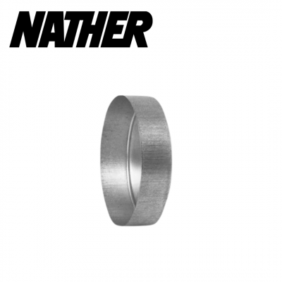 Bouchon d'extrémité femelle en acier galvanisé Ø76mm NATHER