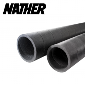 Conduit rigide circulaire en mousse de polyéthylène Ø160mm 2 mètres NATHER