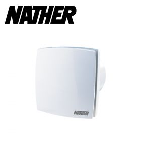 Aérateur hélicoïde axial design avec clapet anti-retour Ø100mm NATHER