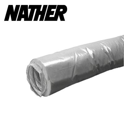 Gaine souple en PVC isolée 25mm Ø80mm rouleau de 10 mètres NATHER