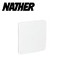 Bouche DESIGN Ø80mm avec manchette placo NATHER