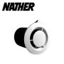 Bouche d'extraction cuisine avec manchon placo 3 griffes Ø125mm NATHER