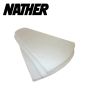 Lot de 3 filtres G3 de rechange pour borne de prise d'air en inox ou galva NATHER